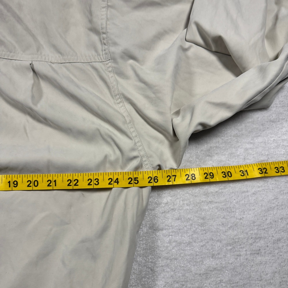 Slazenger Mens Beige Golf Pullover‎ Windbreaker Jacket L Nevillewood CC - Picture 8 of 10
